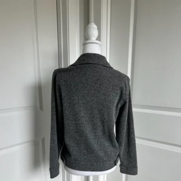 LIZ CLAIBORNE PETITE ZIPPERED JACKET - SIZE 4 - Picture 2 of 5